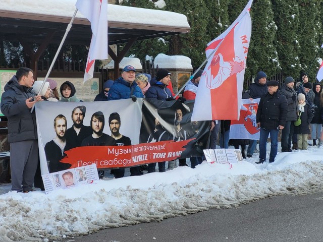 Diaspora Białoruska w Białymstoku solidaryzuje się z osobami kultury zatrzymanymi przez reżim Łukaszenki.
