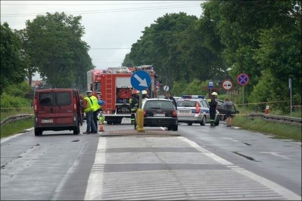 Śmiertelny wypadek motocyklisty