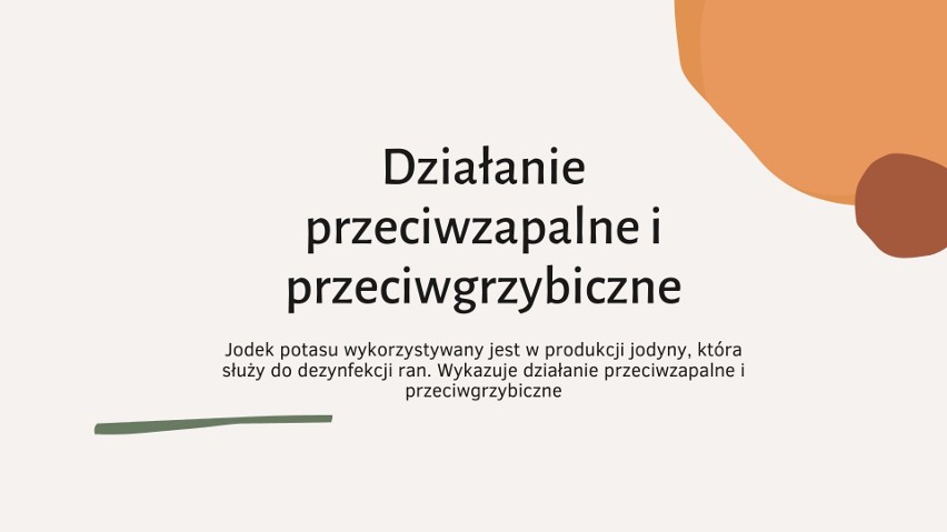 Takie jest zastosowanie jodku potasu. Nie tylko przeciwdziała skutkom promieniowania