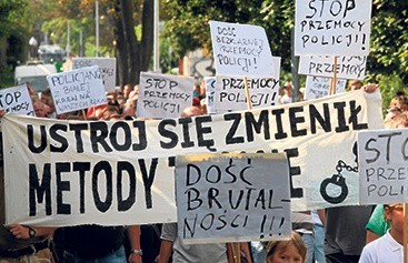 Po śmierci Pawła Tomasika przez Wrzeszcz przeszła demonstracja przeciw brutalności policji