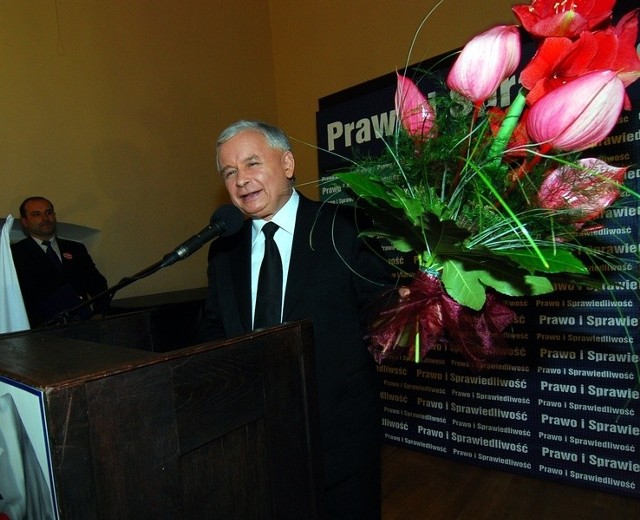 Jarosław Kaczyński, szef Prawa i Sprawiedliwości