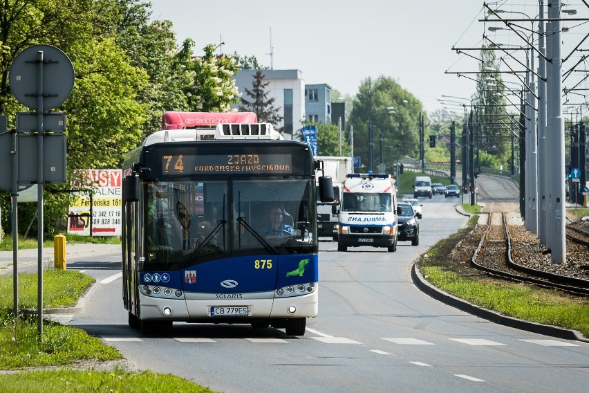 Kierunek Skorupki – przebieg zmieniony ul. Ogińskiego,...