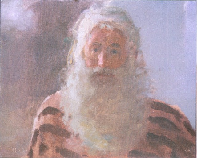 Stanisław Mazuś autoportret.