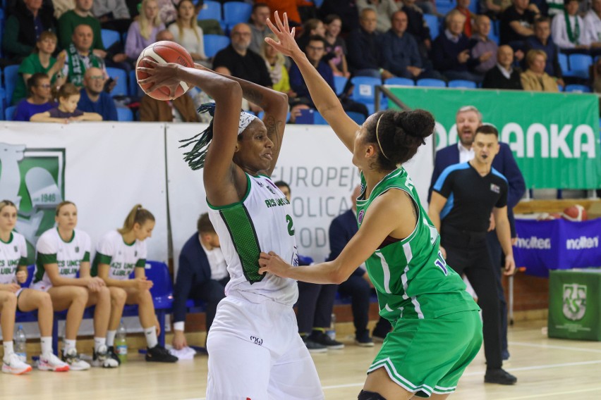 Lubelskie koszykarki od porażki z Panathinaikosem Ateny zainaugurowały zmagania w rozgrywkach EuroCup. Zobacz zdjęcia 