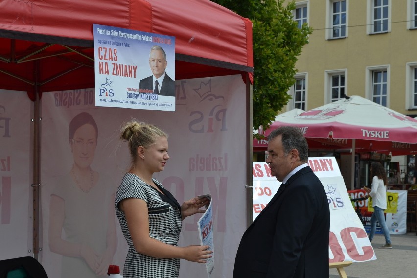 Jarosław Kaczyński w Rybniku