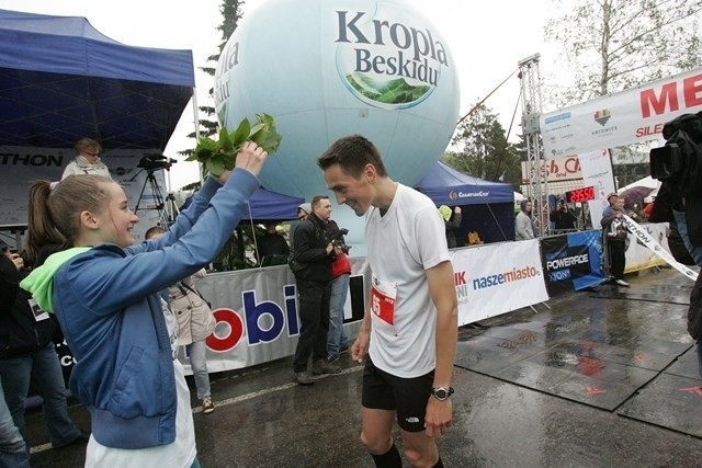 Jakub Glajcar z Wisły zwyciężył w Silesia Marathon 2013