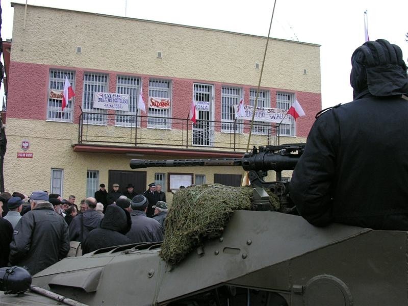 Grodków: Internowani w Zakladzie Karnym.