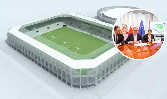 W maju rozpocznie się budowa dwóch dodatkowych trybun stadionu Radomiaka. Umowa podpisana.Zdjęcia>>>