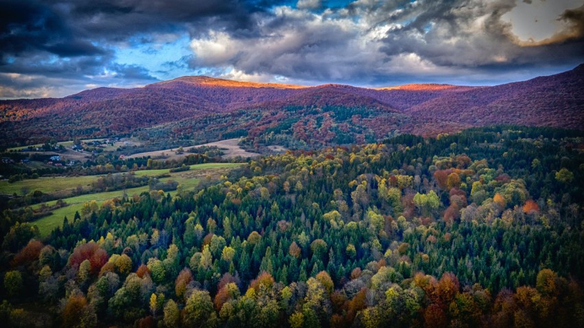 Piękna Solina i Bieszczady jesienią. Zobacz zdjęcia ze szlaku na Małą i Wielką Rawkę, Szerokie Wierchy i Tarnicę