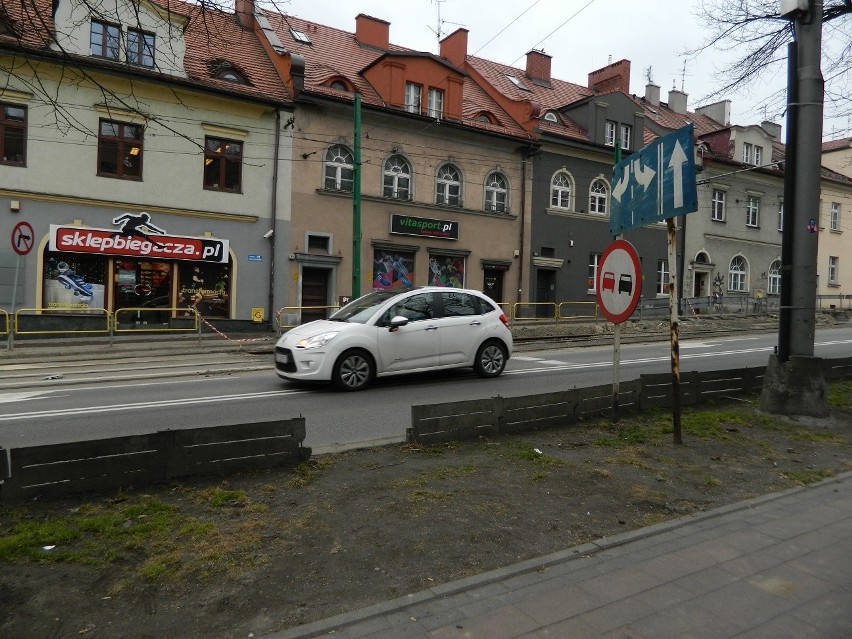 Remont ulicy Kościuszki w Katowicach