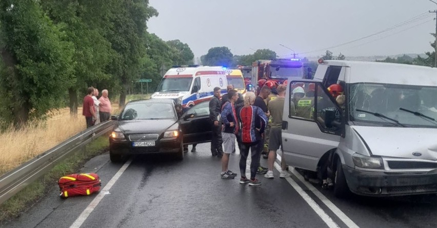 Kierowca volkswagena nie zachował ostrożności podczas...