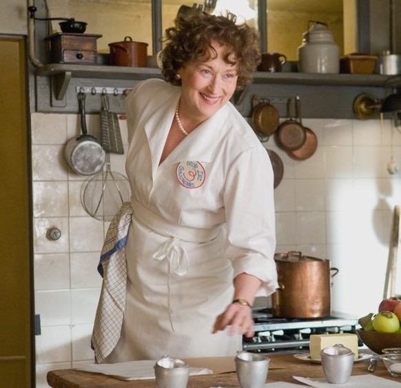 Kadr z filmu &#8220;Julie i Julia&#8221;, na zdjęciu Meryl Streep.