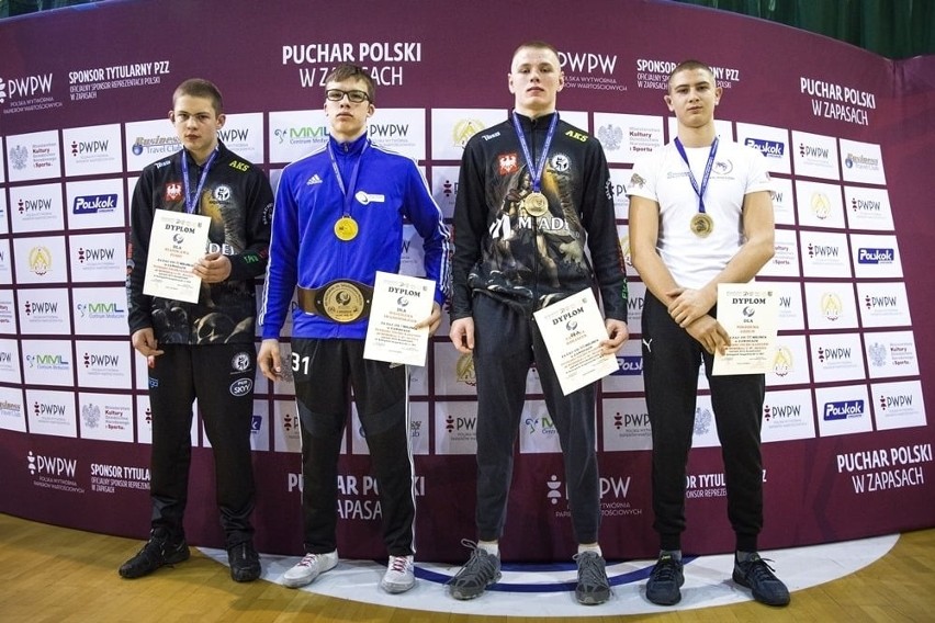 Nikodem Godun trzeci w Pucharze Polski Kadetów w Zapasach