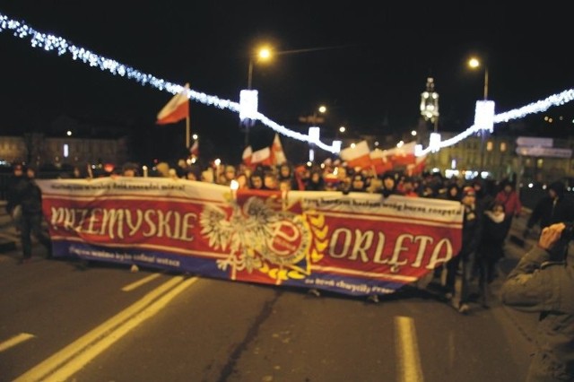 Blisko 2 tys. osób przeszło w Marszu Orląt Przemyskich i Lwowskich.