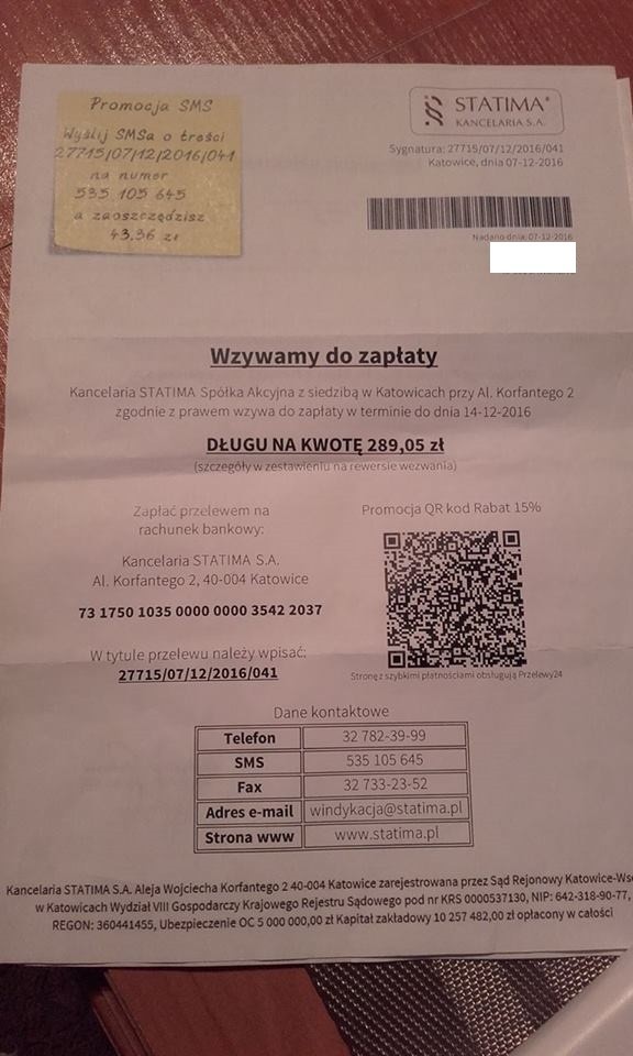 PKM Jaworzno sprzedało "mandaty"firmie windykacyjnej. Wśród nich te już zapłacone