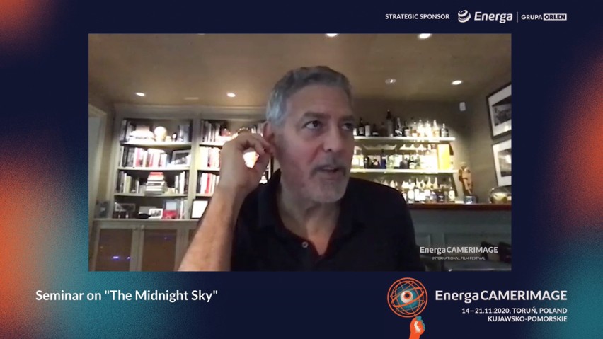 George Clooney i Martin Ruhe na Energa Camerimage 2020