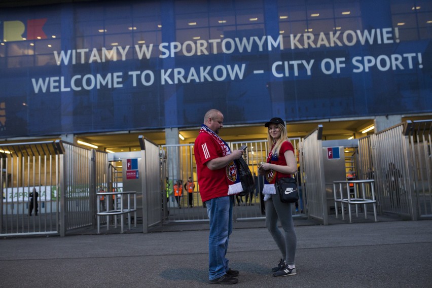 Mecz Wisła - Lech przyciągnął tłumy kibiców