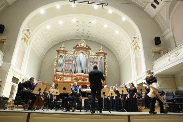 Chór Kameralny UAM pod batutą Krzysztofa Szydzisza