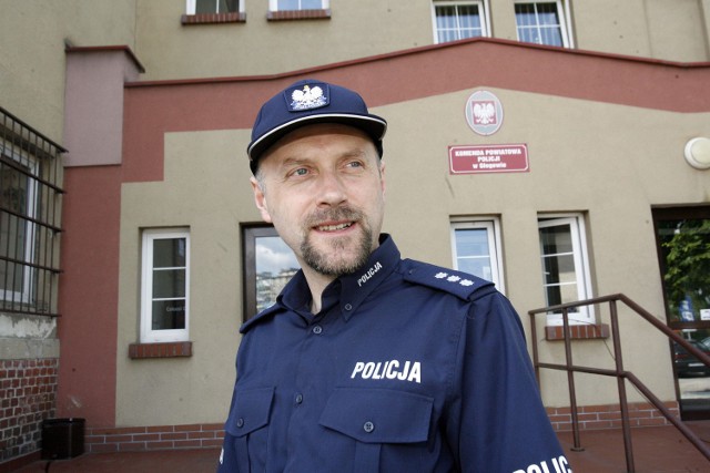 Bogdan Kaleta, rzecznik głogowskiej komendy policji