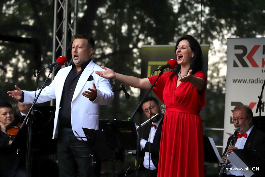 Zaśpiewali Jacek Jaskuła i Marzena Trzebińska