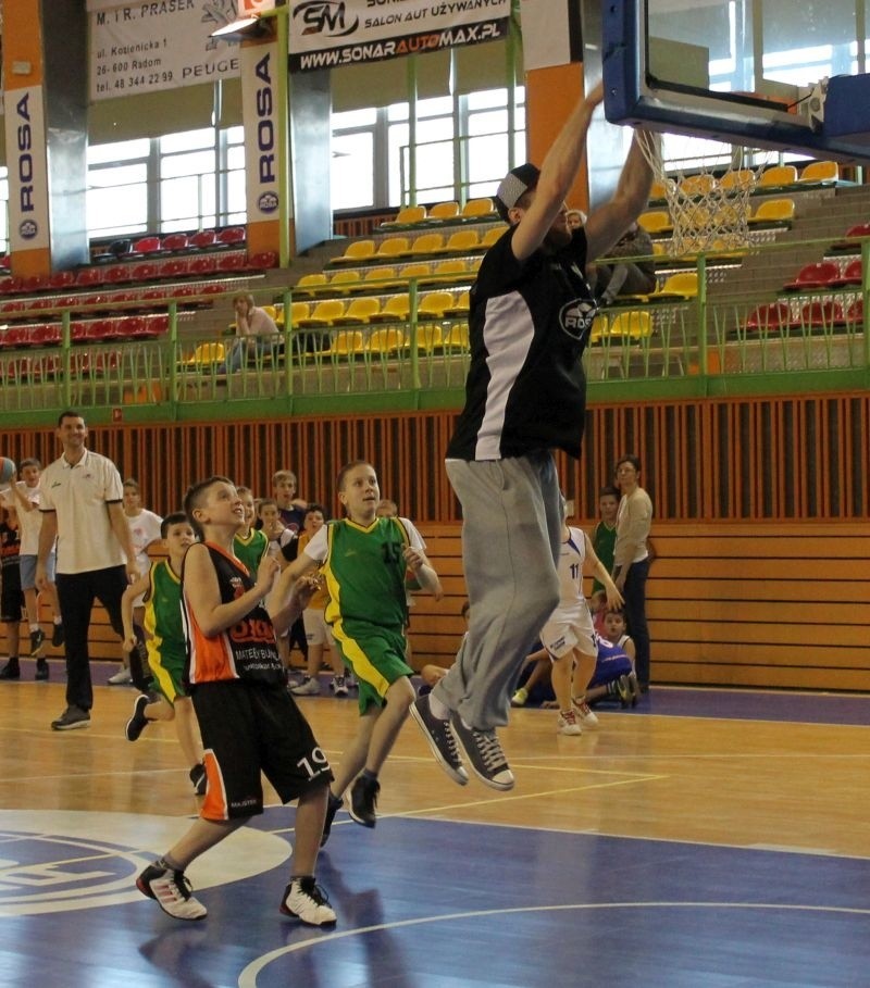 Radom Basket Camp z koszykarzami Rosy