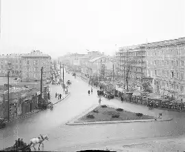 Ulica Lipowa w Białymstoku - 1960 r.