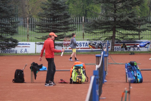 27042016 zabrze polsko czeski mlodziezowy turniej tenisa ziemnego  na kortach w zabrzufot arkadiusz gola  polska press