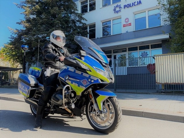 Nowy policyjny motocykl