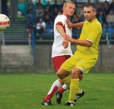 Przed sezonem Mogilany wzmocnił m.in. Wojciech Ankowski (z prawej) Fot. Tomasz Bochenek