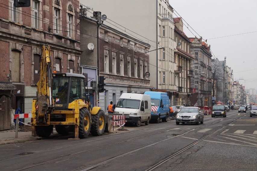 Przebudowa Kościuszki w Katowicach. Zmiana organizacji ruchu...