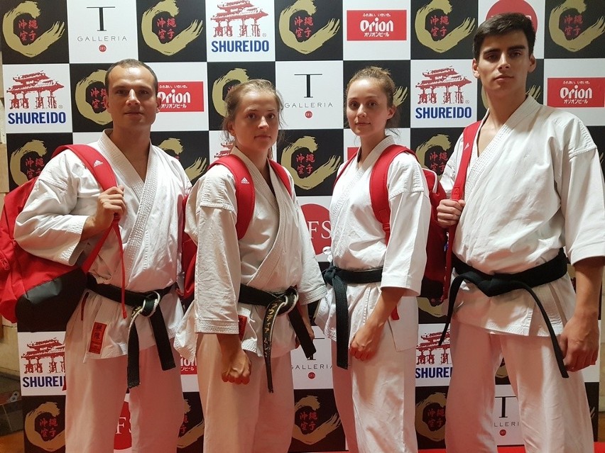 Kwartet Krakowskiego Klubu Karate Tradycyjnego trenował i startował w Japonii [ZDJĘCIA]