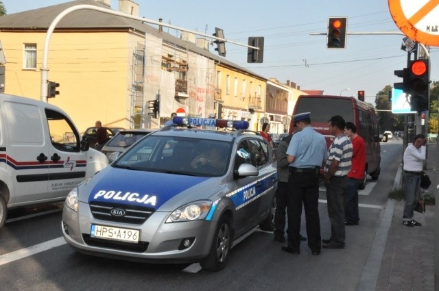 Do wypadku doszło w samym centrum miasta.