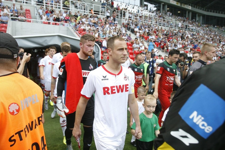 Mecz GKS Tychy - FC Koeln na otwarcie stadionu w Tychach