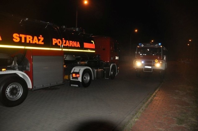 W akcji gaśniczej w Szydłowcu brały udział straże z regionu radomskiego.