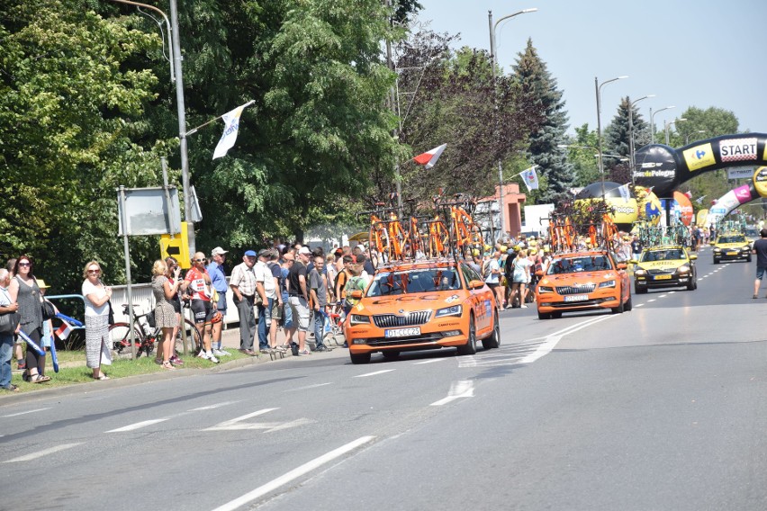 Tour de Pologne 2017 w Zawierciu. Kolarze już wystartowali ZDJĘCIA