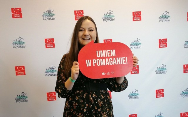 Klaudia Deja jest wieloletnim wolontariuszem Szlachetnej paczki oraz liderką rejonu Winogrady w Poznaniu.