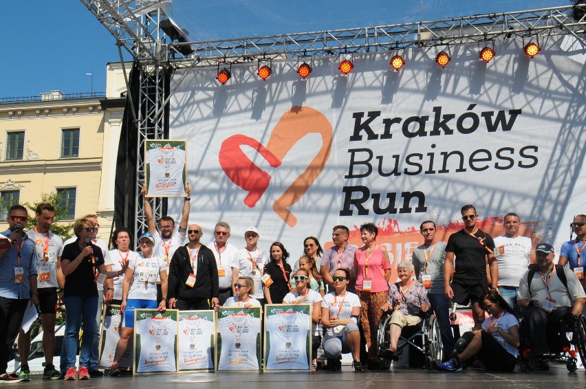 Przed rokiem odbył się V bieg charytatywny Kraków Business...