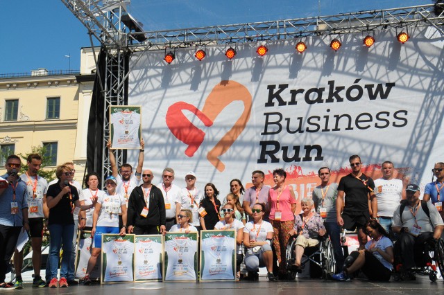 Przed rokiem odbył się V bieg charytatywny Kraków Business Run