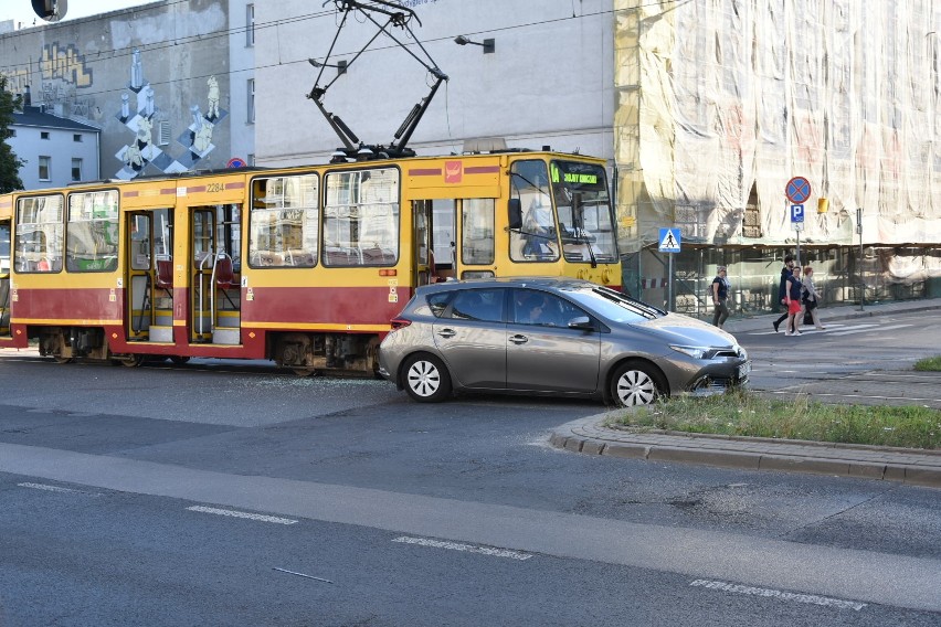 Na trasie objazdu tramwaje jadą opóźnione....