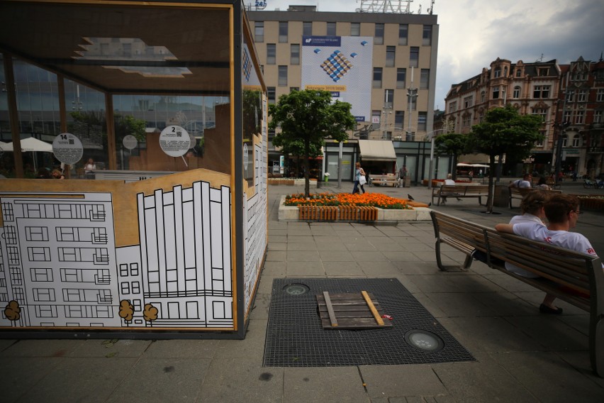 Rynek w Katowicach bez drzew? Dziewięć surmii zostało wyciętych