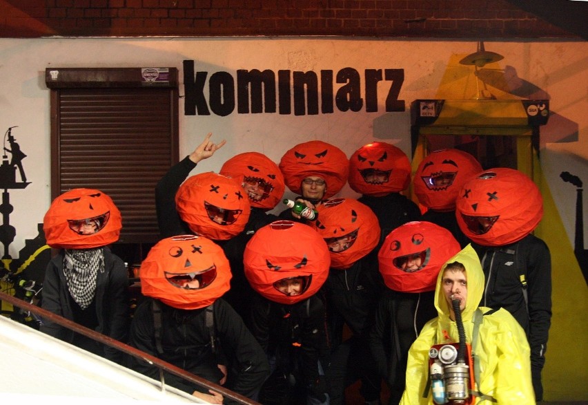 Halloween na kole w Katowicach