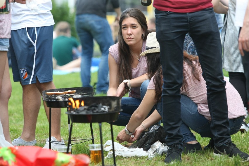 Wielkie grillowanie na tzw. Wittigowie, czyli w miasteczku...