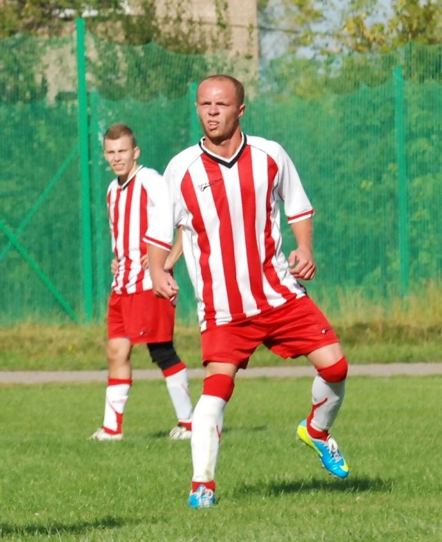 GKS Świniary 5:0 pokonał Victorię Skalbmierz. Jedną z bramek zdobył Dominik Cieśla.