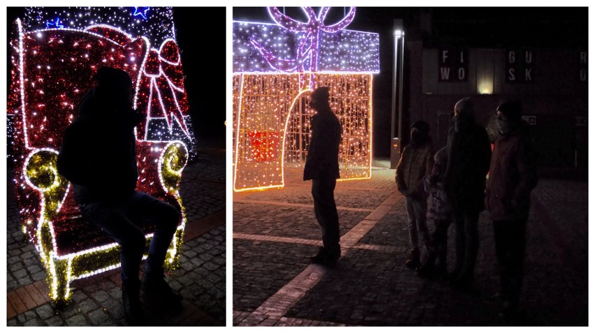 Świąteczny weekend w Niechorzu. Spacerowiczów nie brakowało. ZDJĘCIA iluminacji