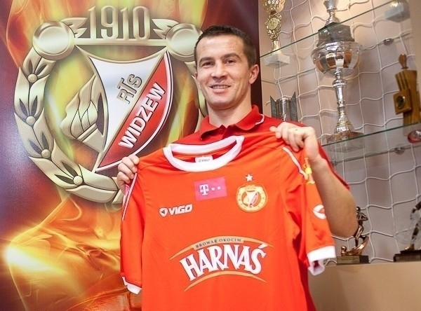 Marcin Kaczmarek w styczniu podpisał kontrakt z Widzewem