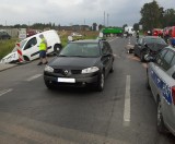 Gmina Orońsko. Wypadek na "siódemce". Ranny 45-letni mężczyzna