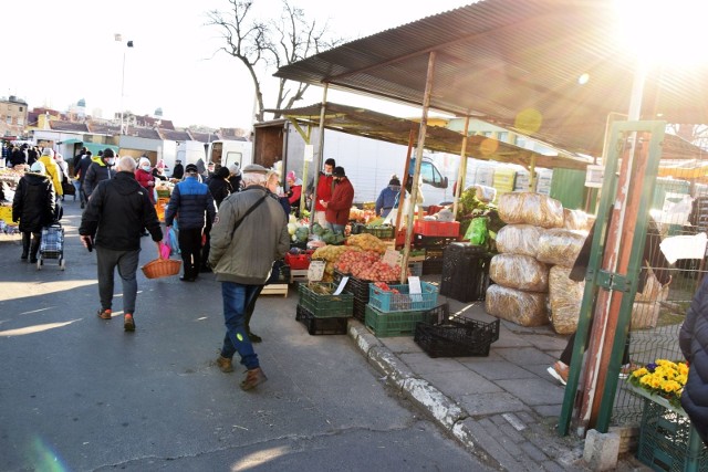 Popularne targowisko przy ul. Owocowej w Zielonej Górze