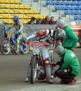 Pierwszy trening żużlowców Caelum Stali Gorzów Wlkp. (zdjęcia)