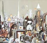 Wystawa prac Zygberta Porady w Galerii Sztuki Współczesnej w Opolu 