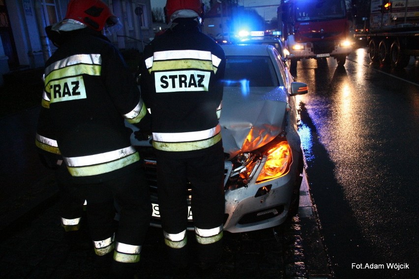 Kolizja w Koszalinie na ulicy Gnieźnieńskiej. Zderzył się...